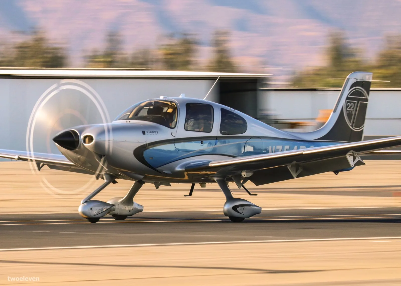 Cirrus SR22 high-performance aircraft