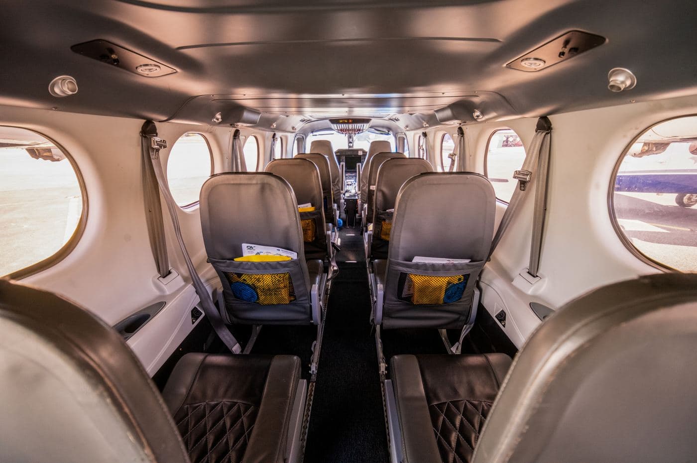 Tecnam P2012 interior 1