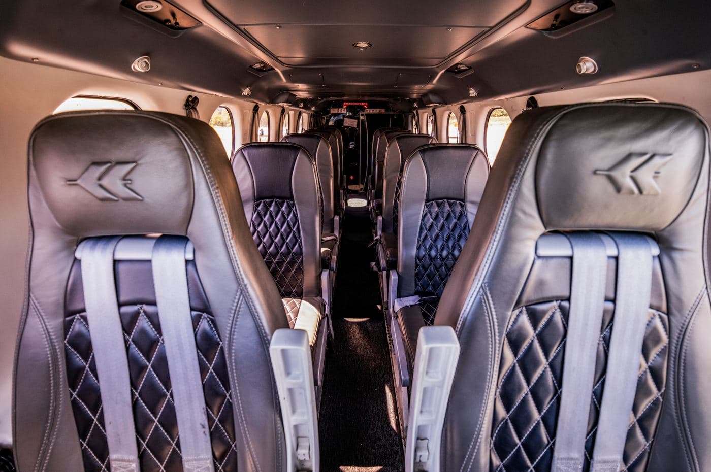 Tecnam P2012 interior 2