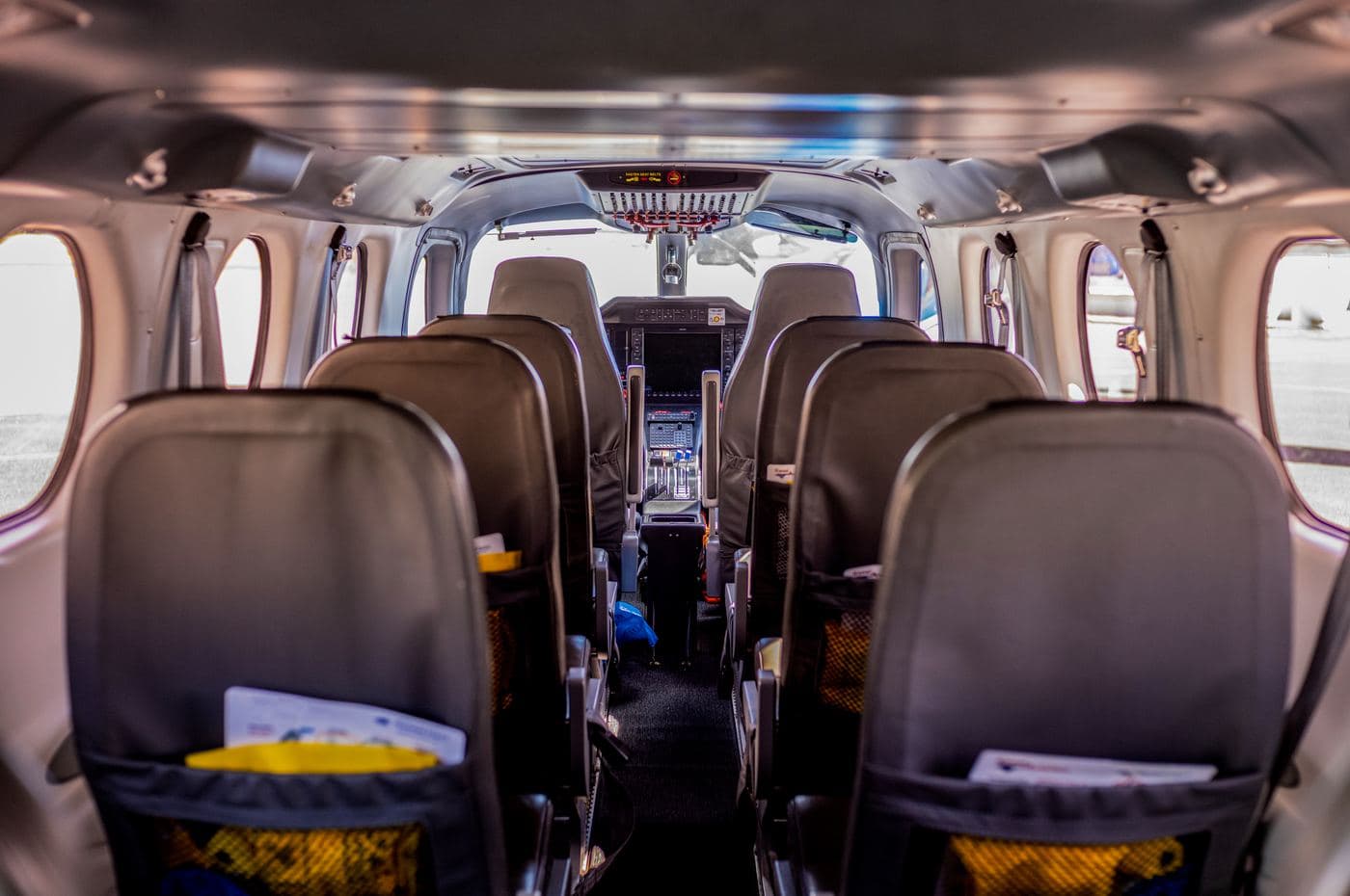 Tecnam P2012 interior 3