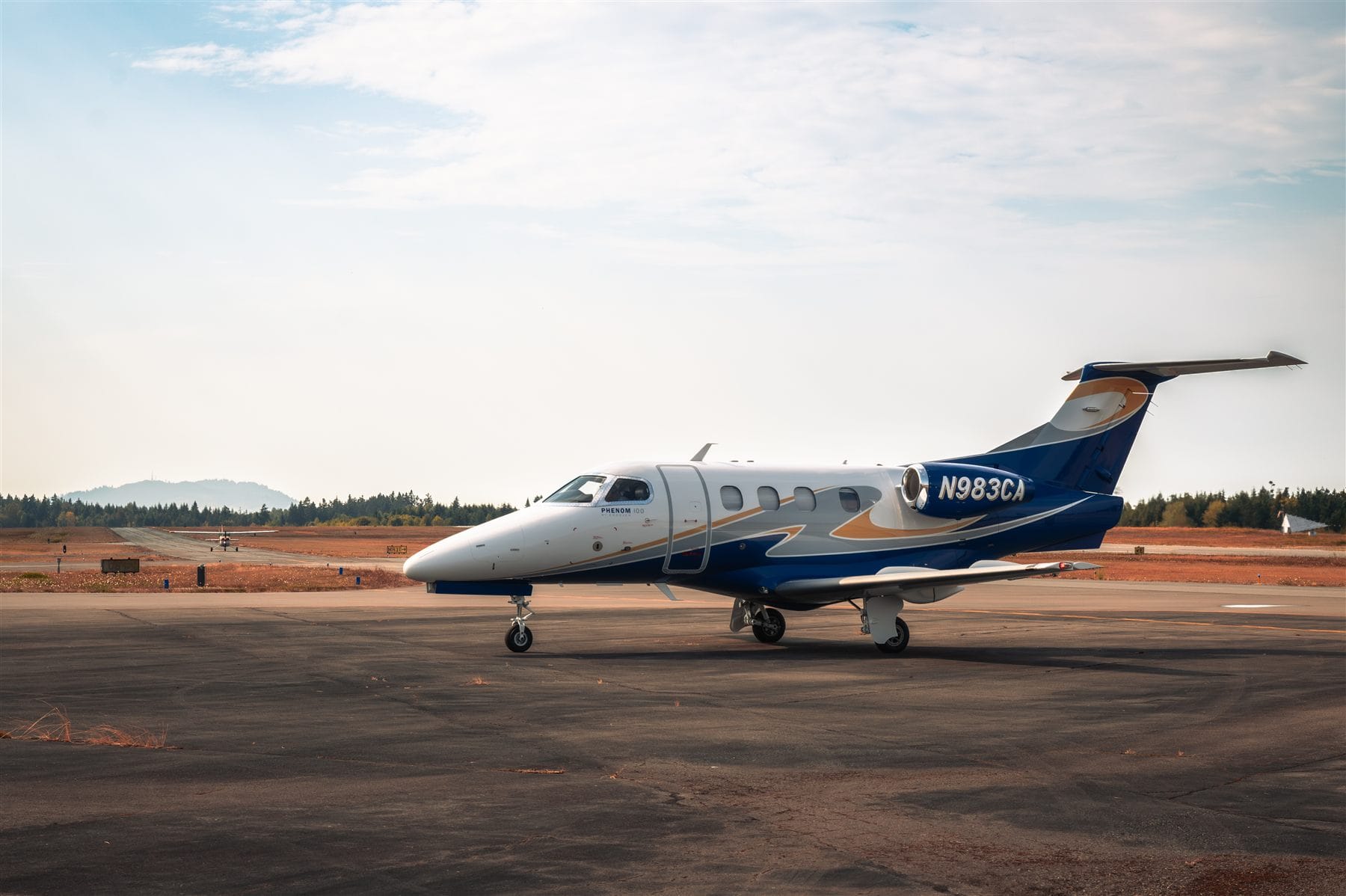 Embraer Phenom 100. A share, bought or leased.